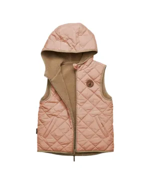 Crywolf | Reversible Yeti Vest - Terracotta/Camel