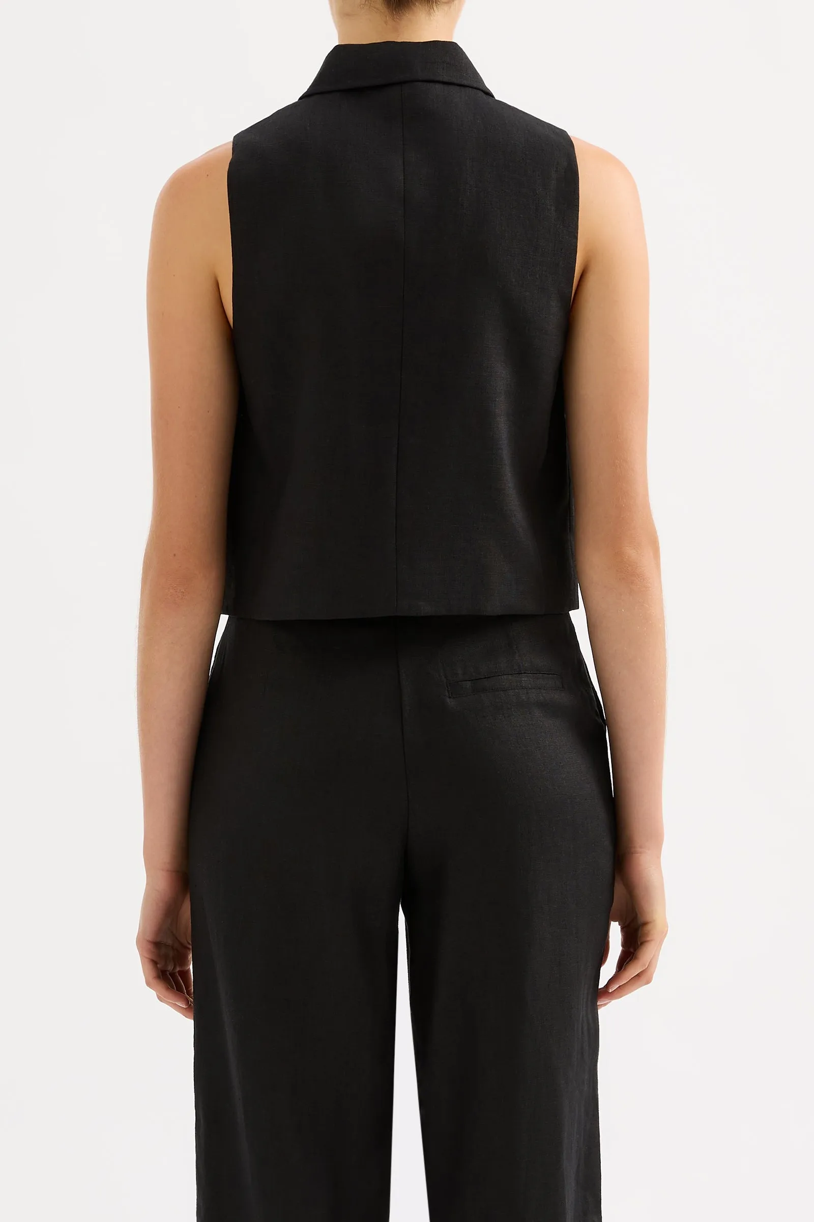 DALIA LINEN VEST