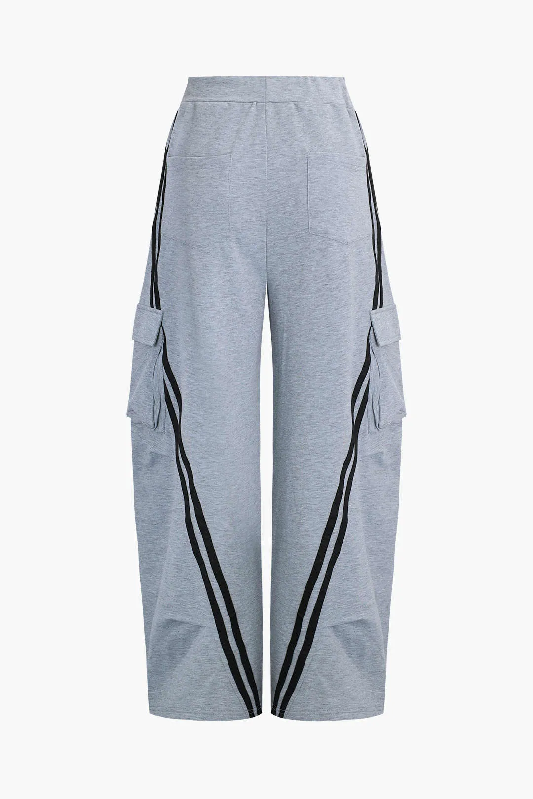 Danika - Comfortable Pocket Style Woman's Denim Patchwork Trousers