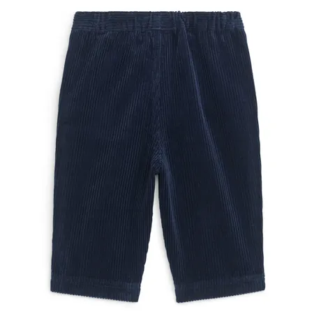 Dark Blue Corduroy Trousers