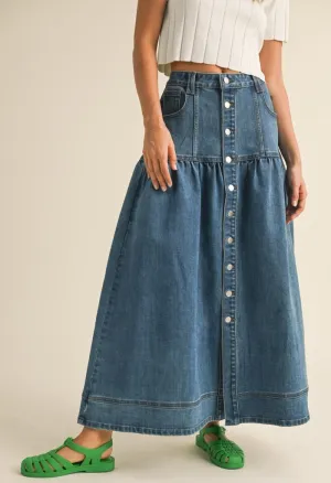 Demi Denim Skirt