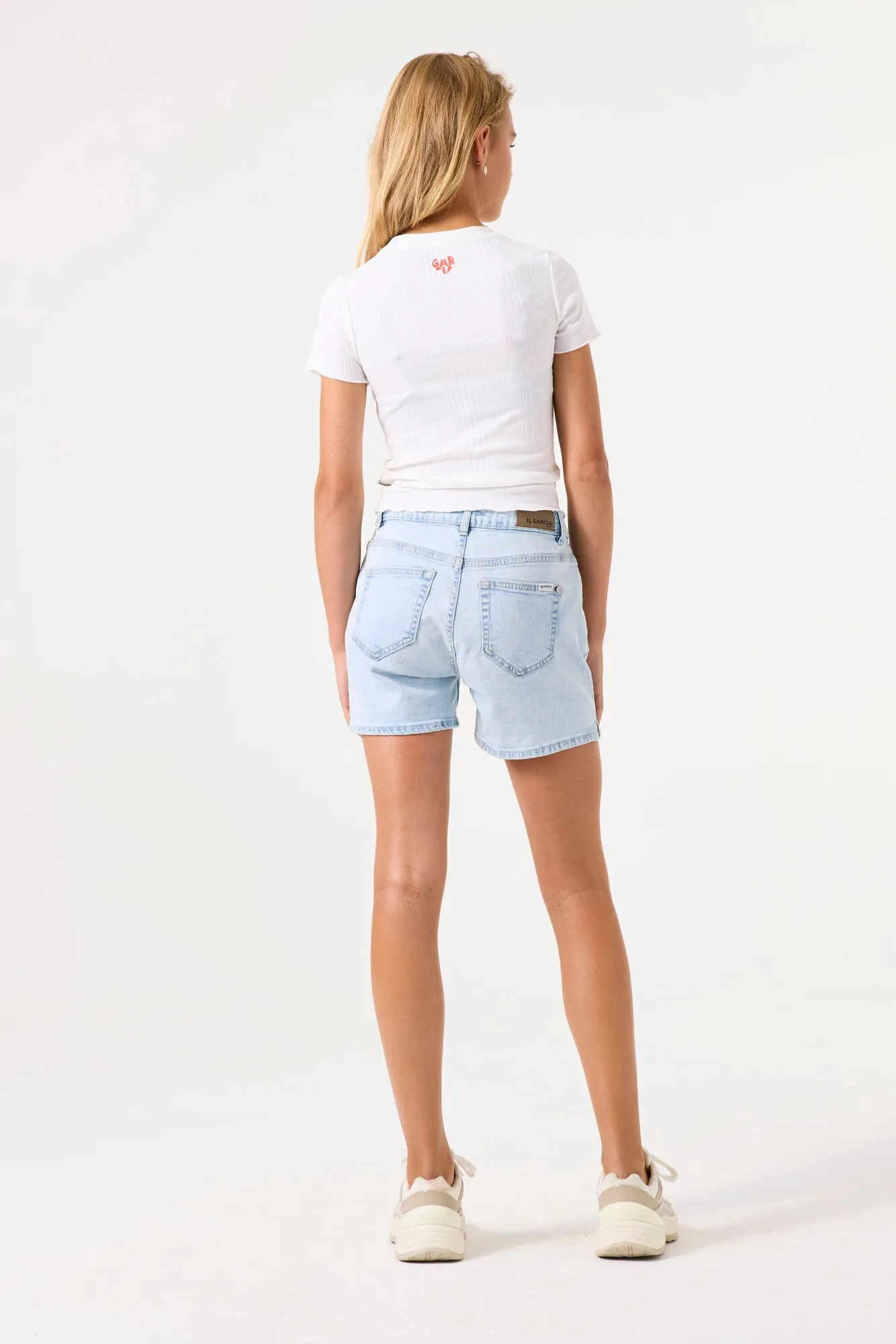 Denim Shorts | Bleached