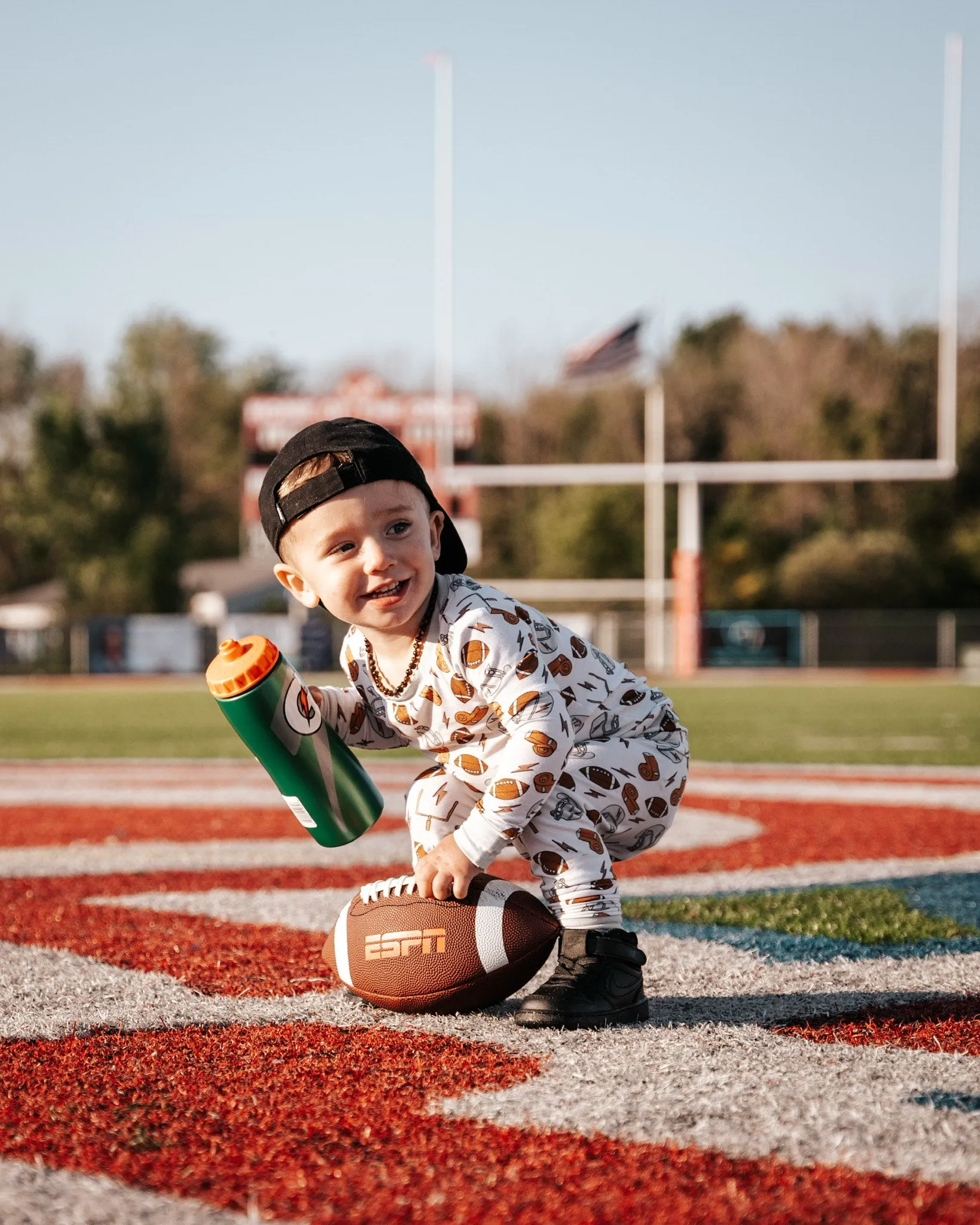 Dream Big Little Co Electric Touchdownz L/S Dream Set