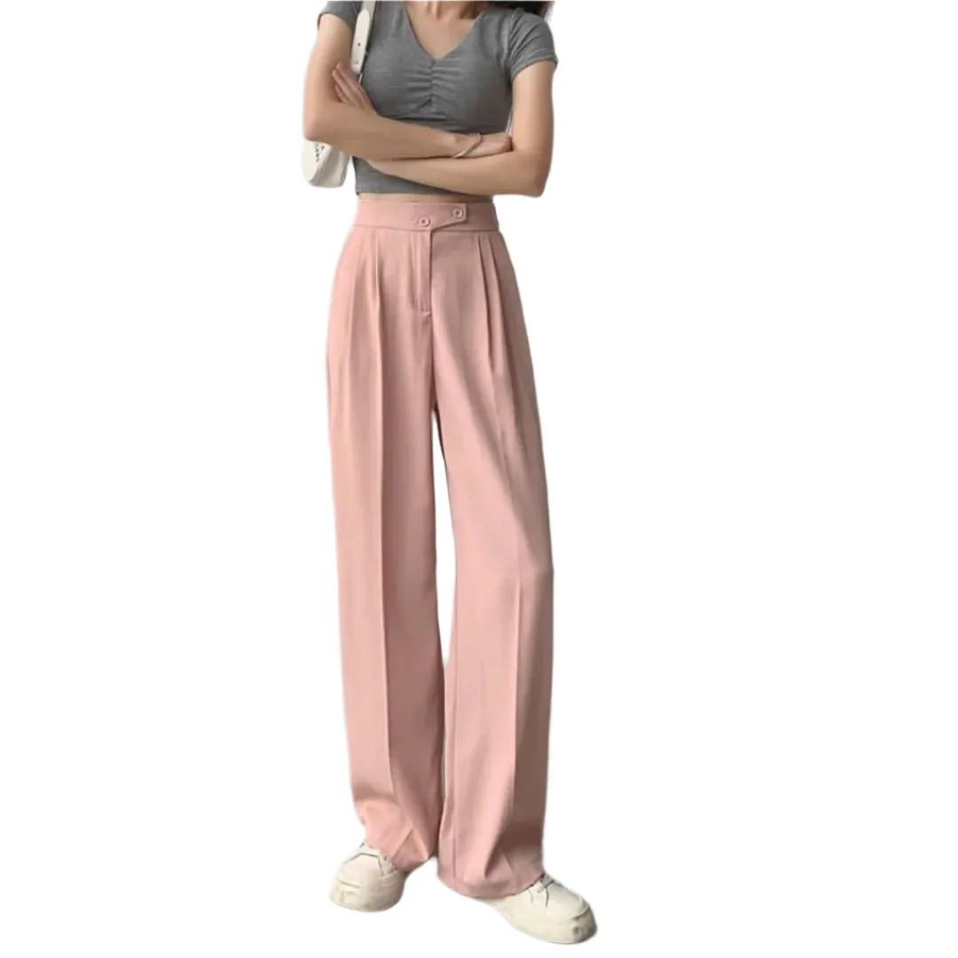 Elena– Elegant Women’s Loose-Fit Trousers