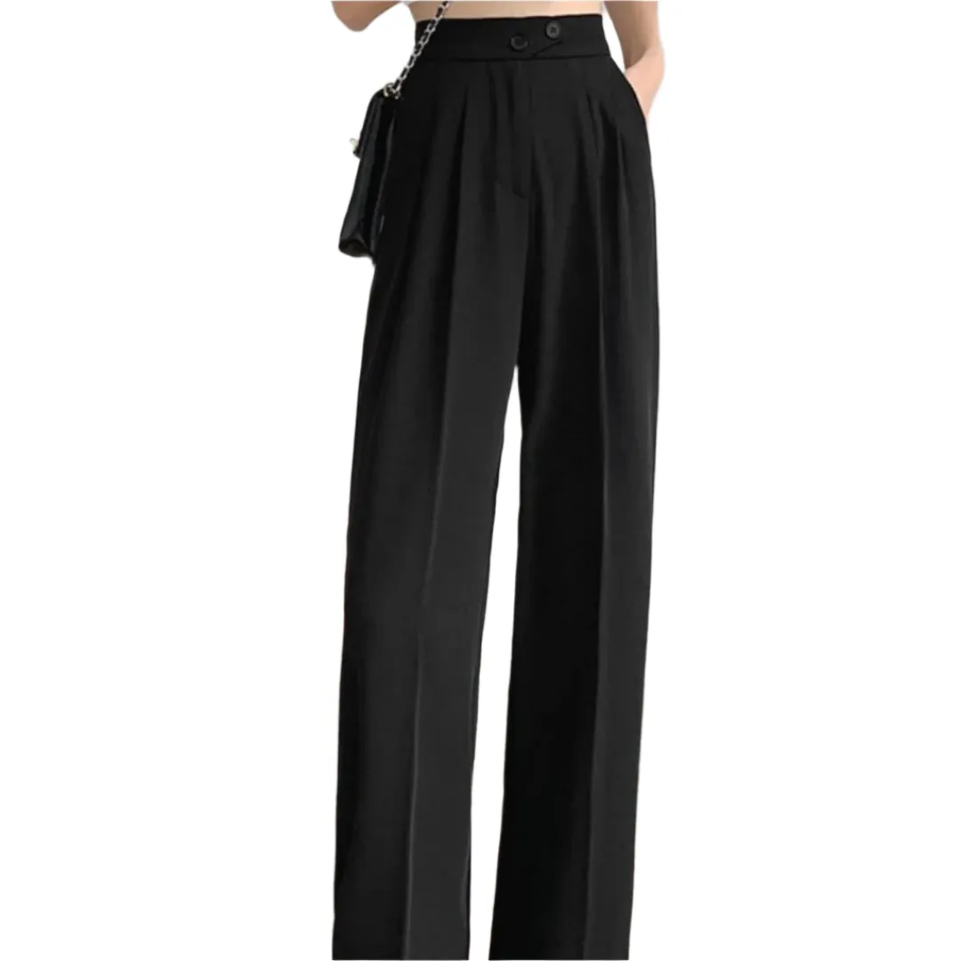 Elena– Elegant Women’s Loose-Fit Trousers