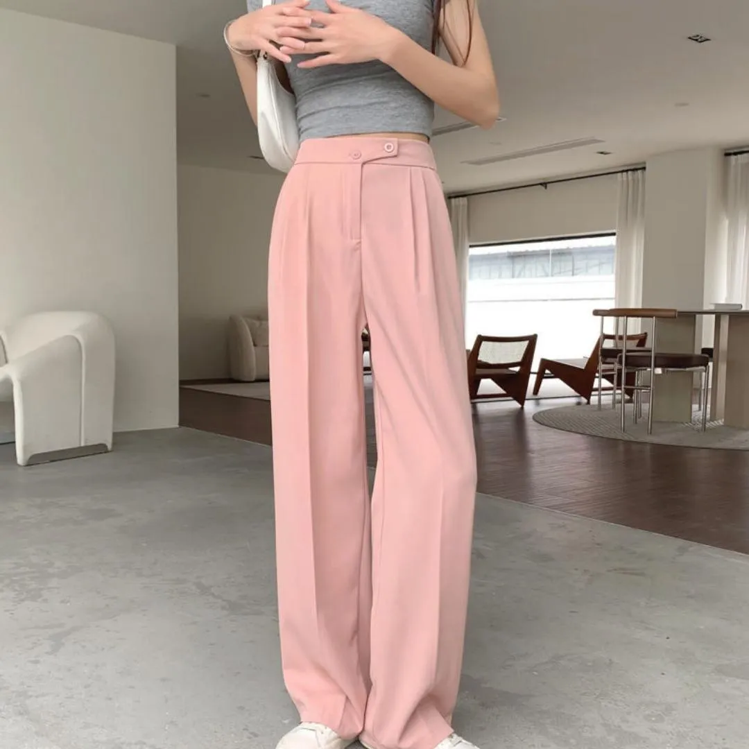Elena– Elegant Women’s Loose-Fit Trousers