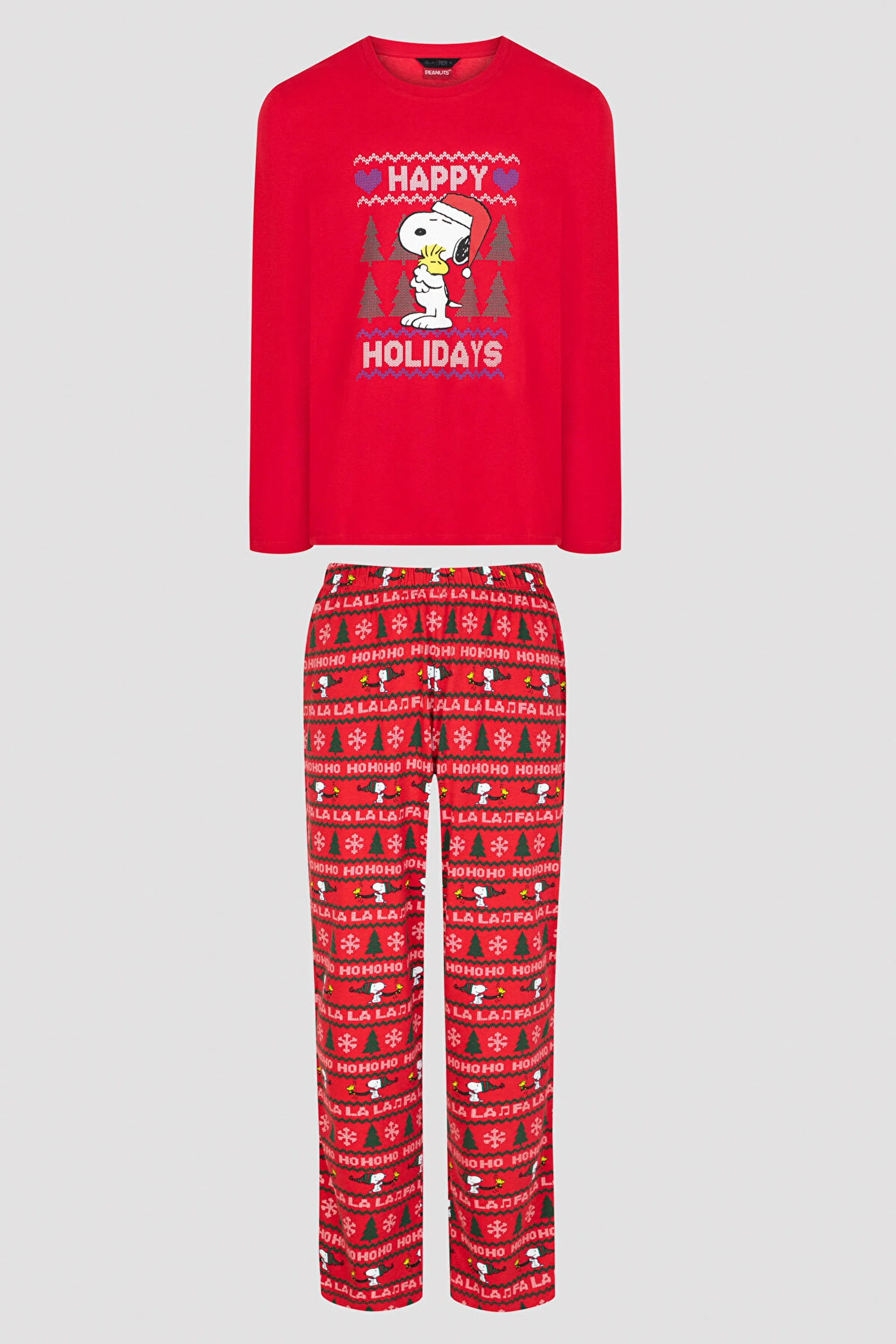Erkek Snoopy Pants Pj Set