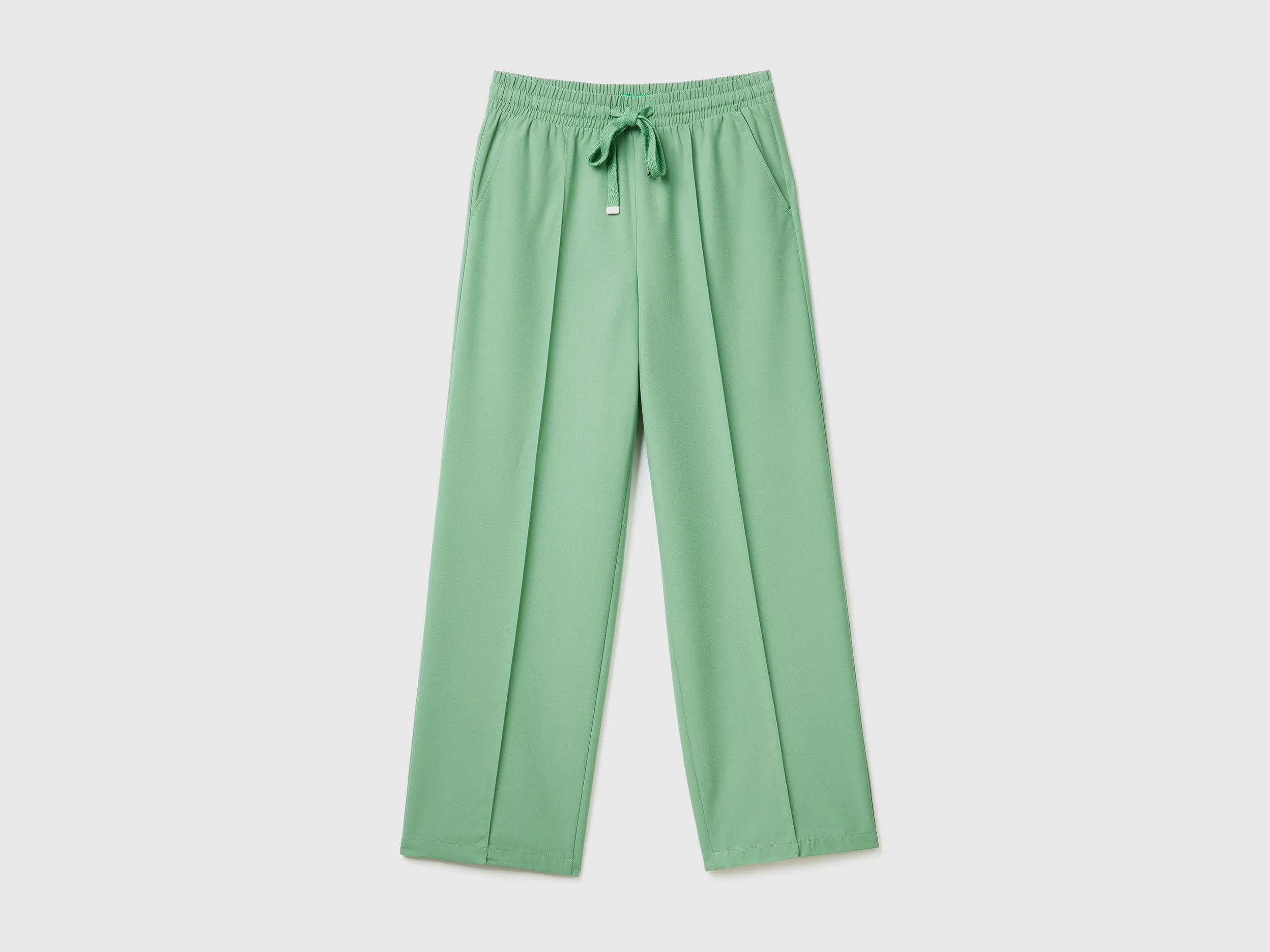 FLOWY TROUSERS WITH DRAWSTRING