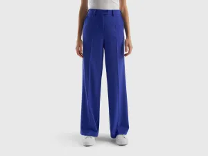 FLOWY TROUSERS WITH WIDE LEG
