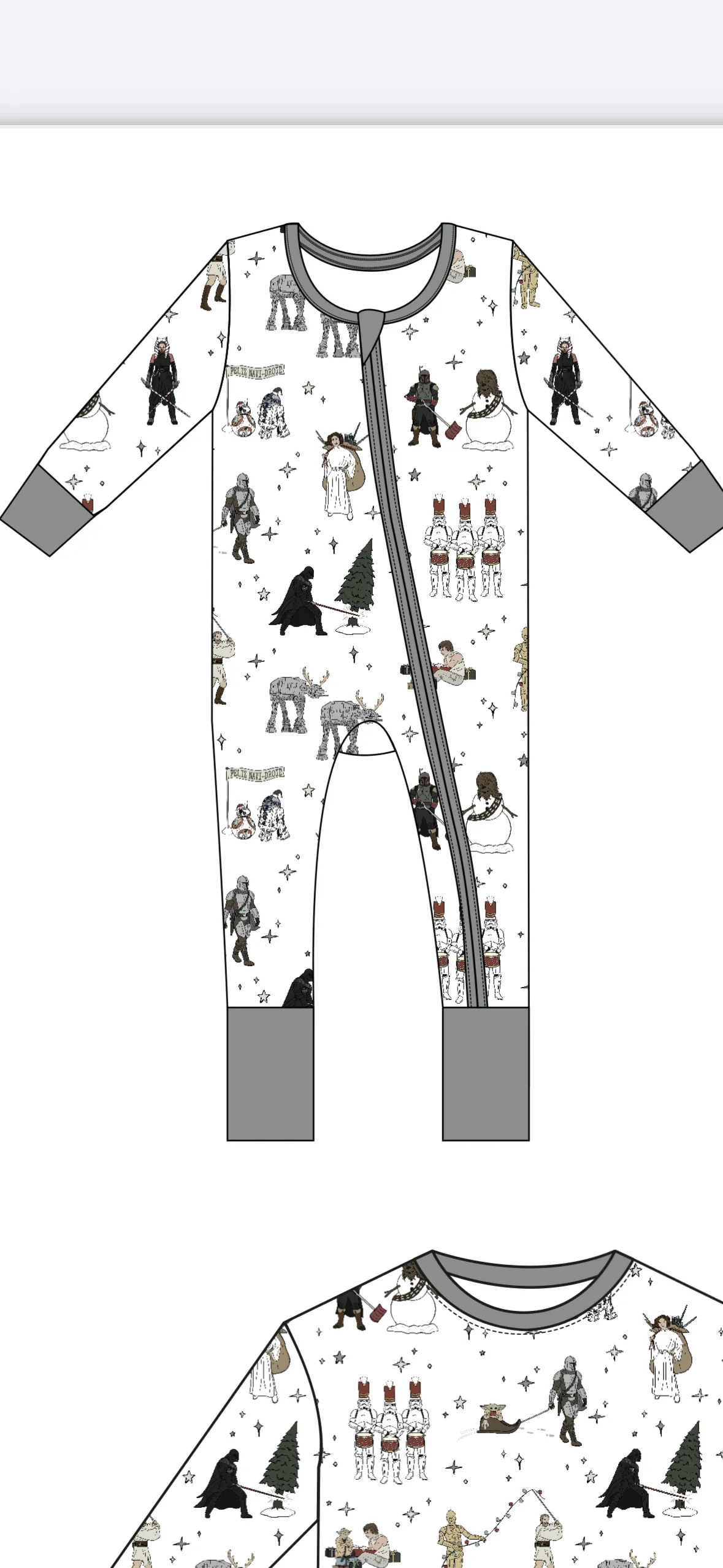 Force Be Merry Bamboo PJs *READY TO SHIP— NOT RESTOCKING