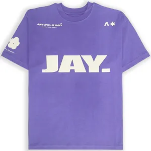 Friends Of Mr. Walking Tee (Purple)