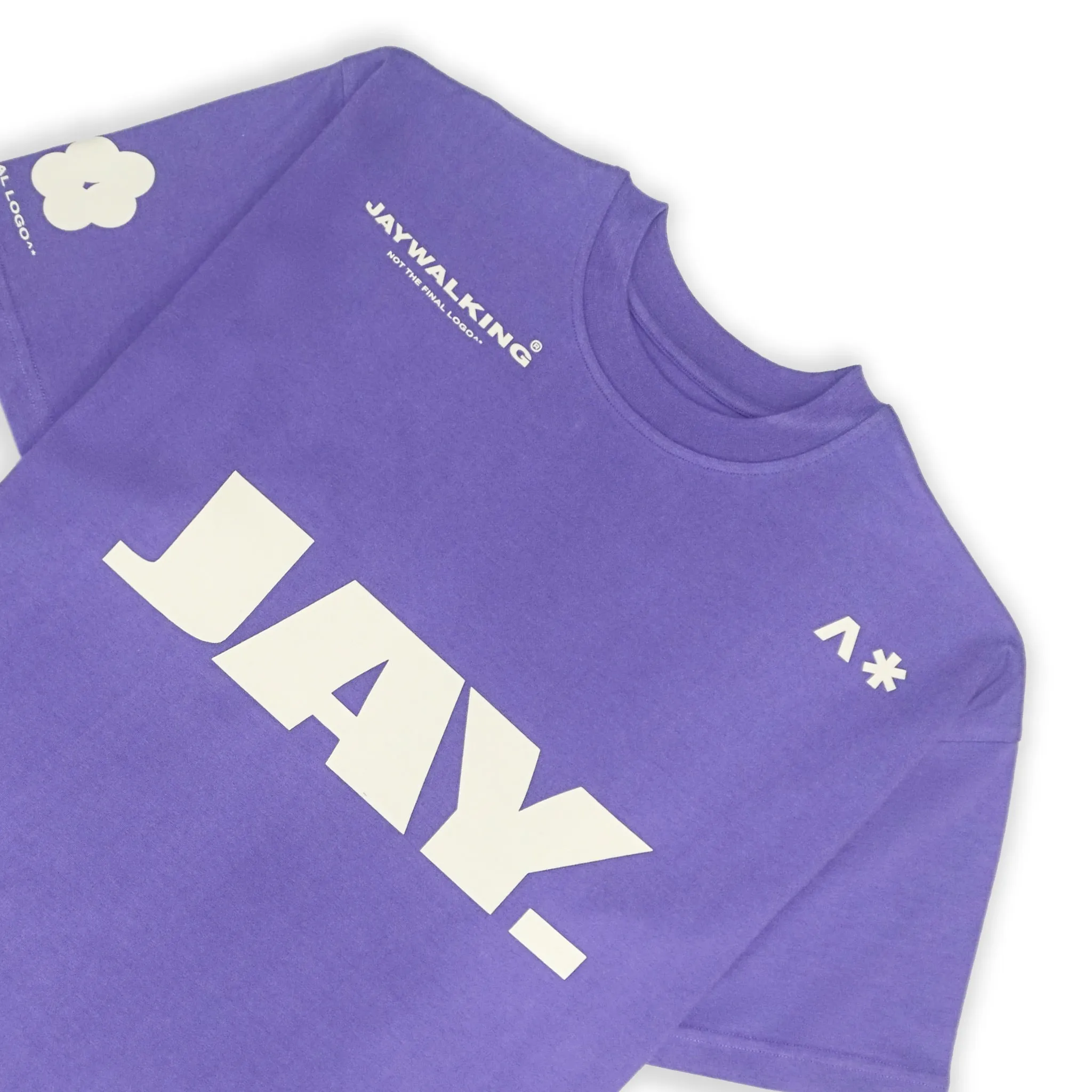 Friends Of Mr. Walking Tee (Purple)