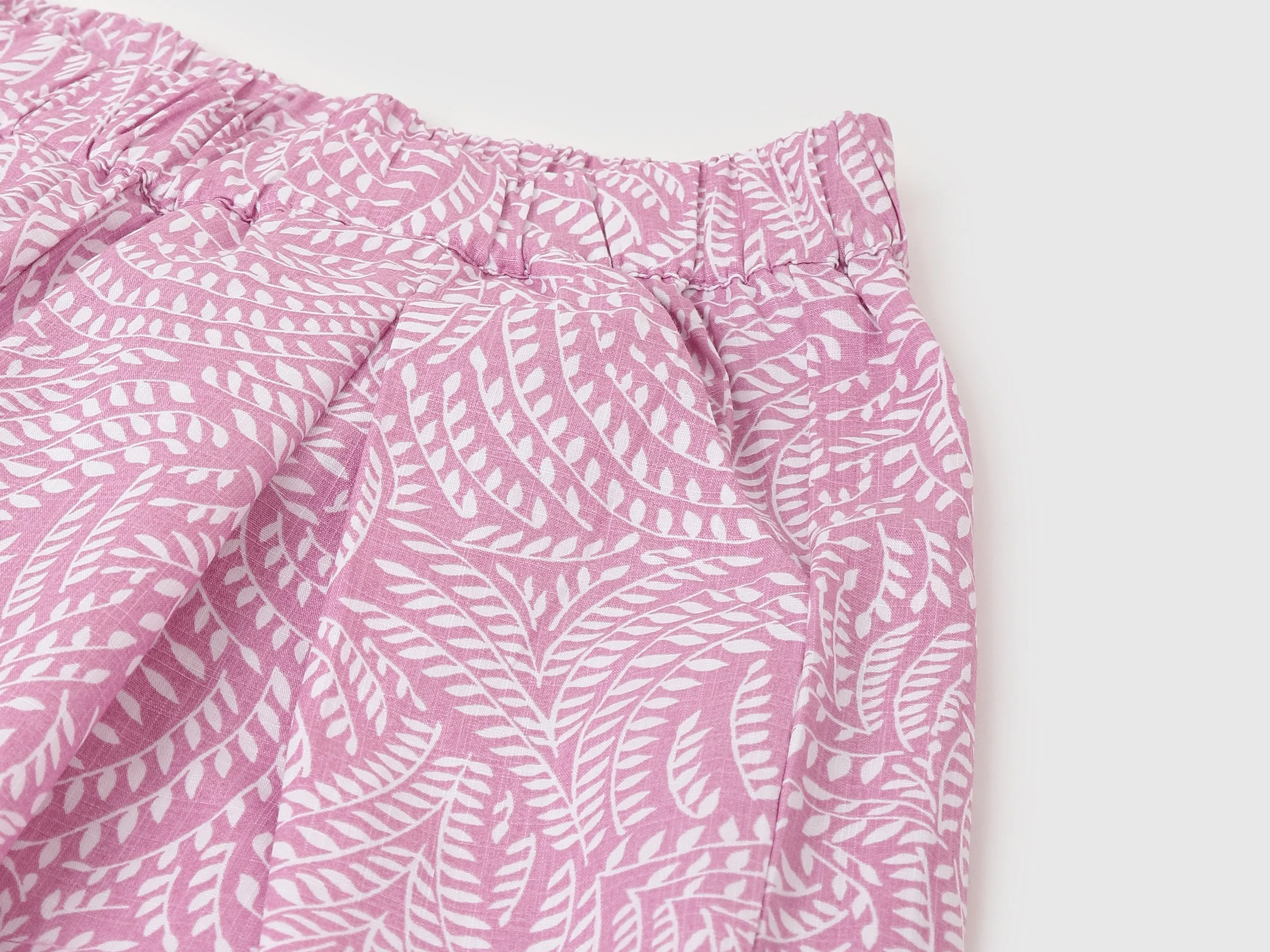 Geometric Print Regular Fit Trousers