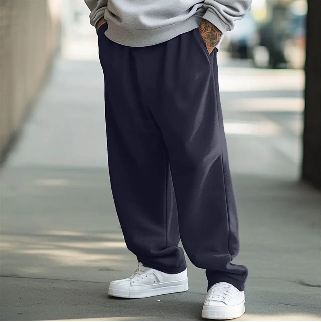 Gio | Baggy Fleece Joggers