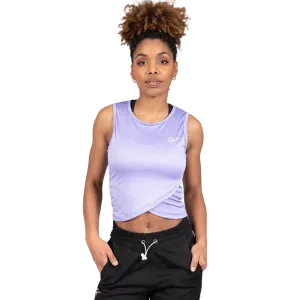 Gorilla Wear Estelle Twisted Crop Top - Lilac