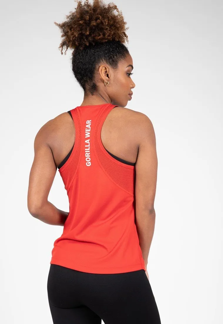 Gorilla Wear Seattle Tank Top Red