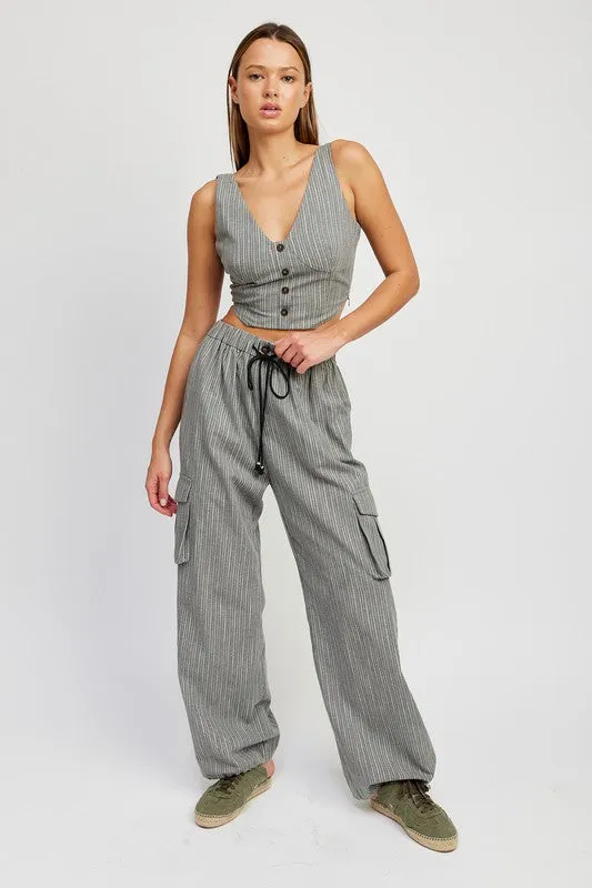 Gwen Cropped Vest