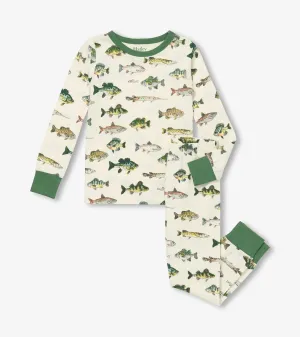 Hatley Boys Real Fish Pajama Set
