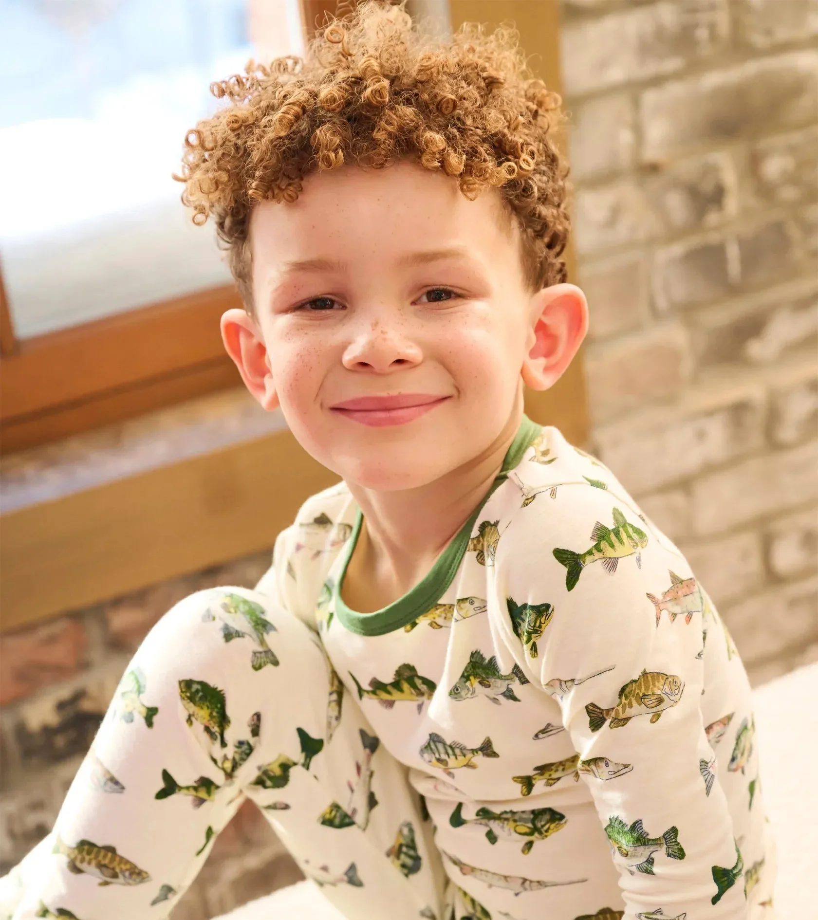 Hatley Boys Real Fish Pajama Set