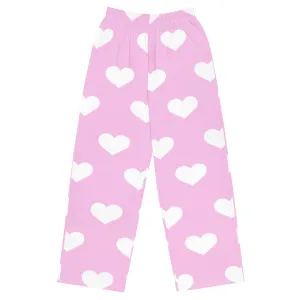 Hearty - Inspired By Dua Lipa - Sustainably Made unisex wide-leg pants