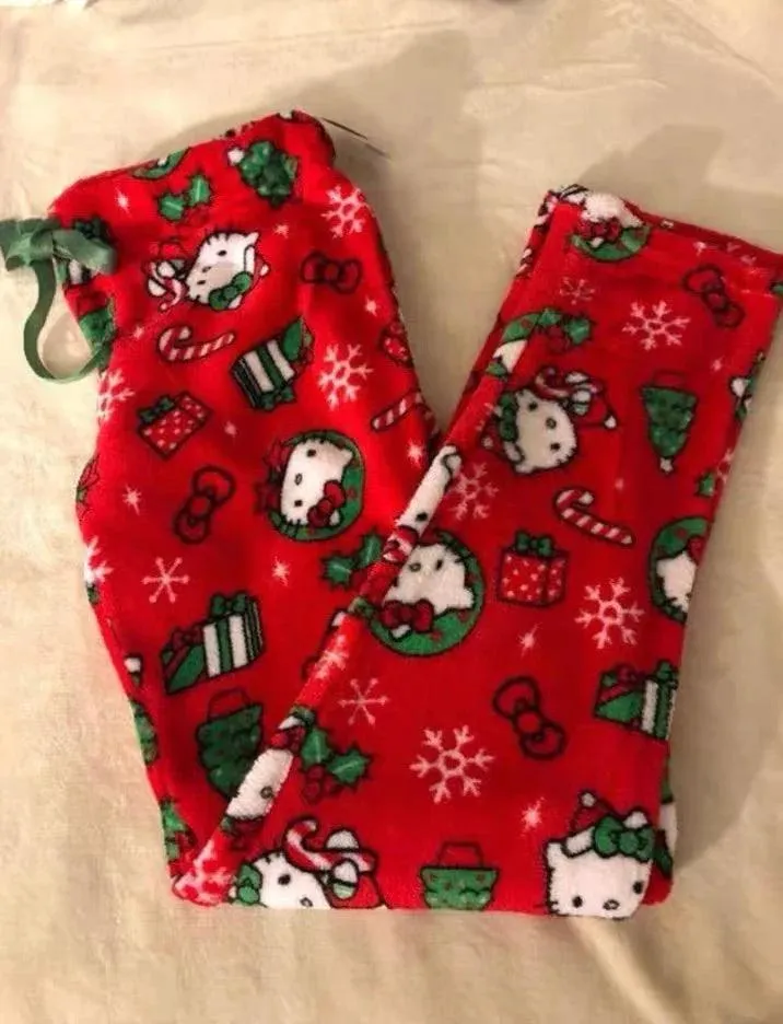 Hello Kitty Christmas Fluffy Pants