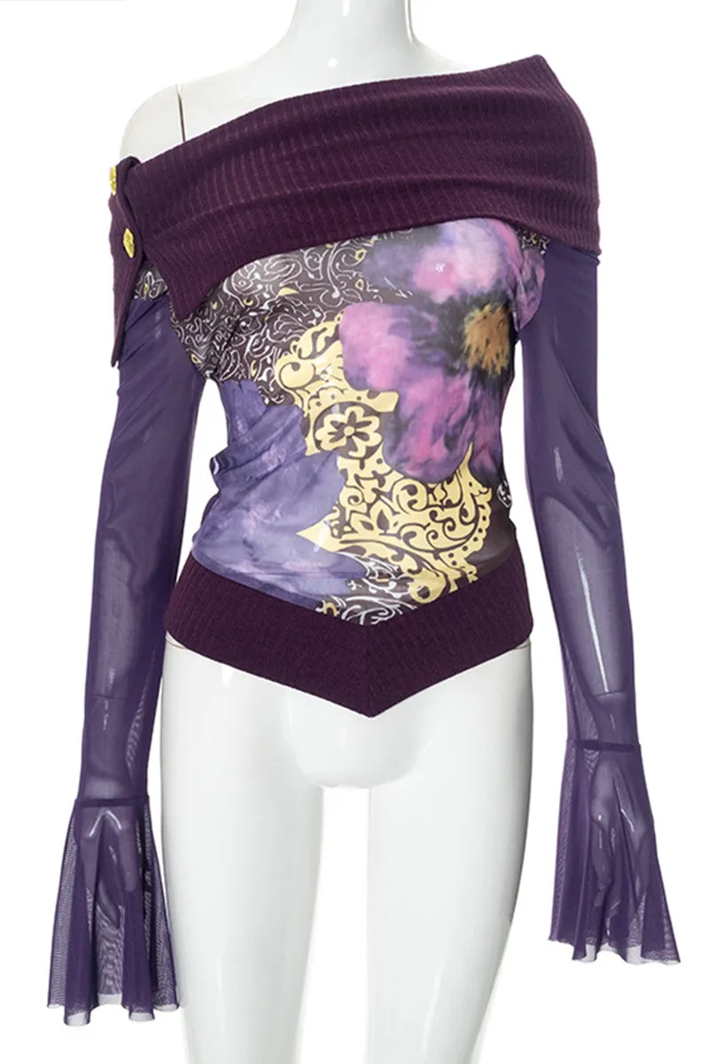 HWT1200 Asymmetrical Dream Top