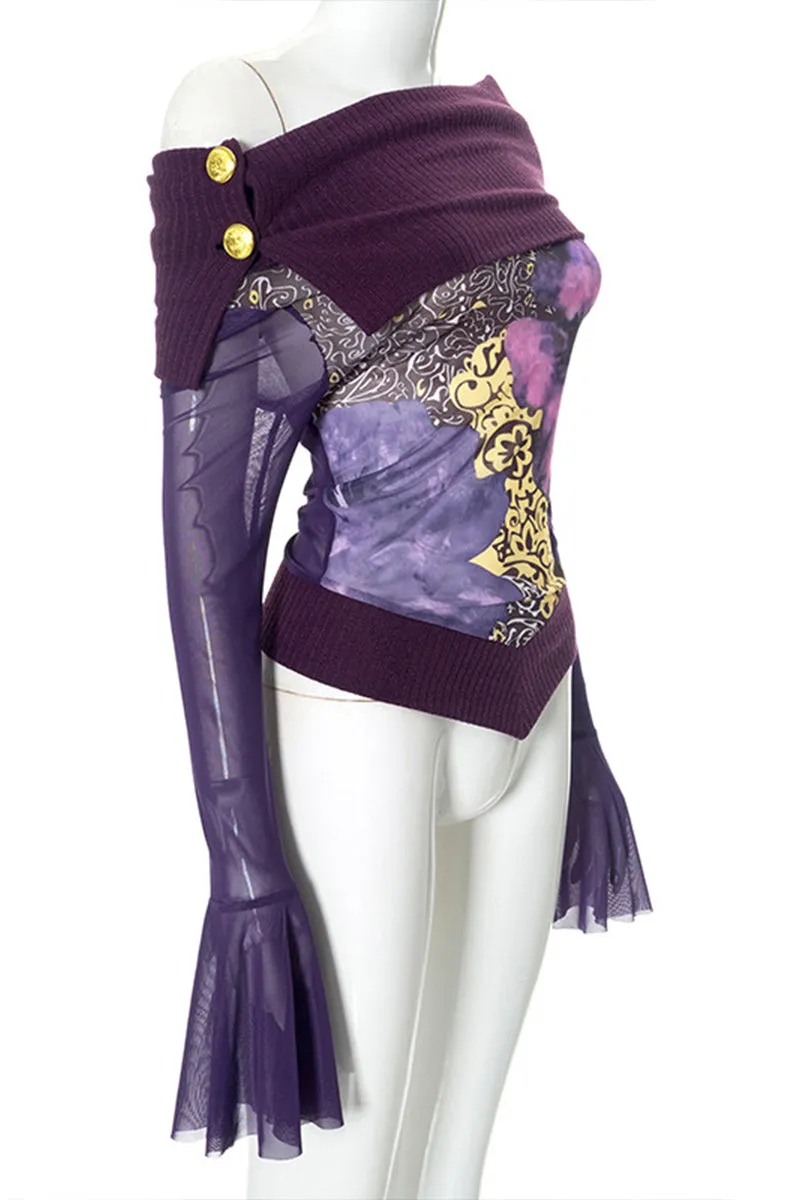 HWT1200 Asymmetrical Dream Top