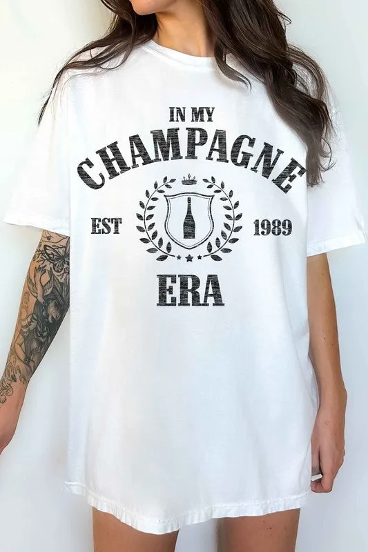 In My Champagne Era Oversized Tee