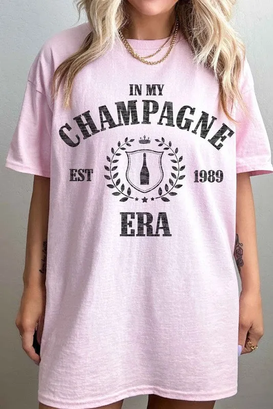 In My Champagne Era Oversized Tee