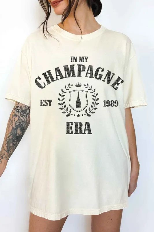 In My Champagne Era Oversized Tee