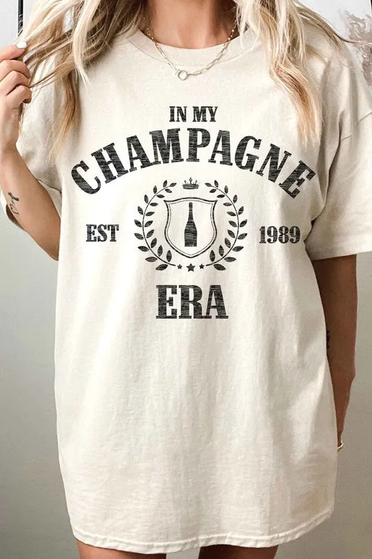 In My Champagne Era Oversized Tee