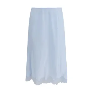 Irene midi silk Skirt