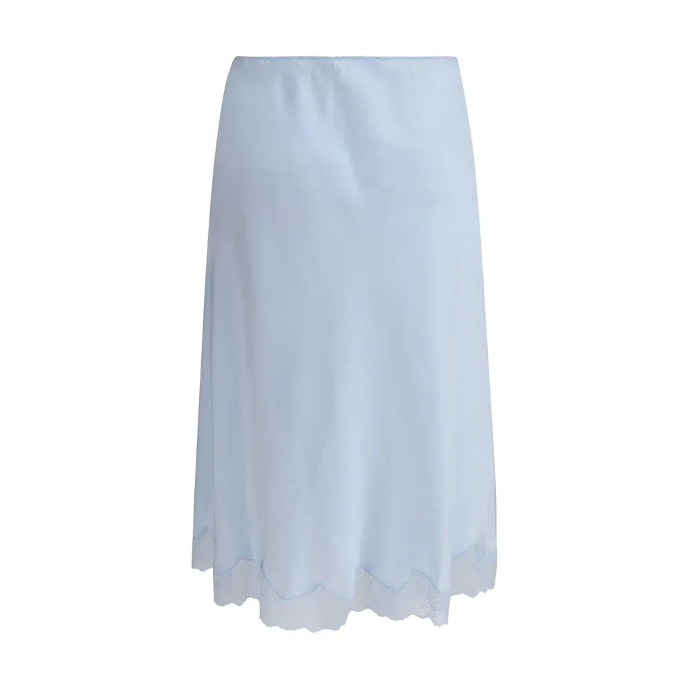 Irene midi silk Skirt