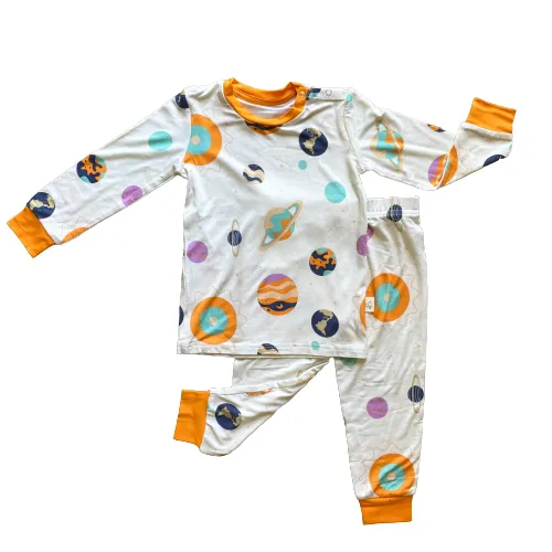 Kozi & Co Solar System L/S Pajama Set