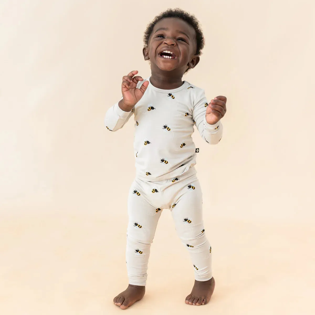 Kyte Baby Long Sleeve Pajama Set - Bee Mine
