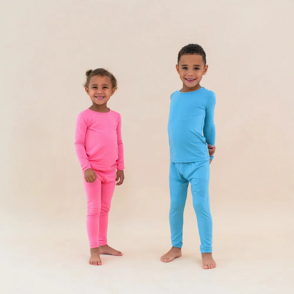 Kyte Baby Long Sleeve Pajamas in Guava