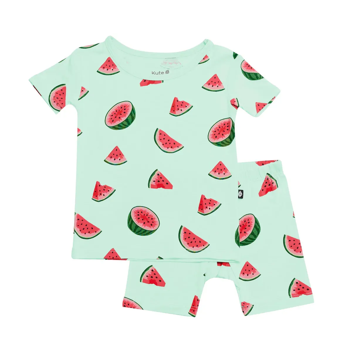 Kyte Baby Short Sleeve Pajama Set - Watermelon