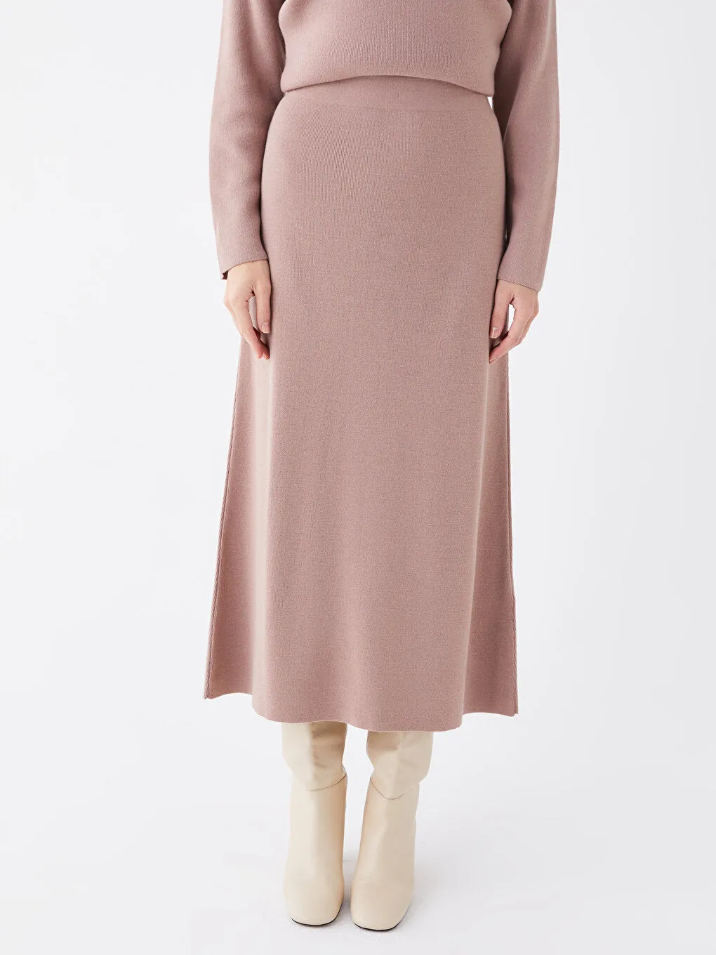 LC WAIKIKI Woman Waist Flat Knitwear Skirt
