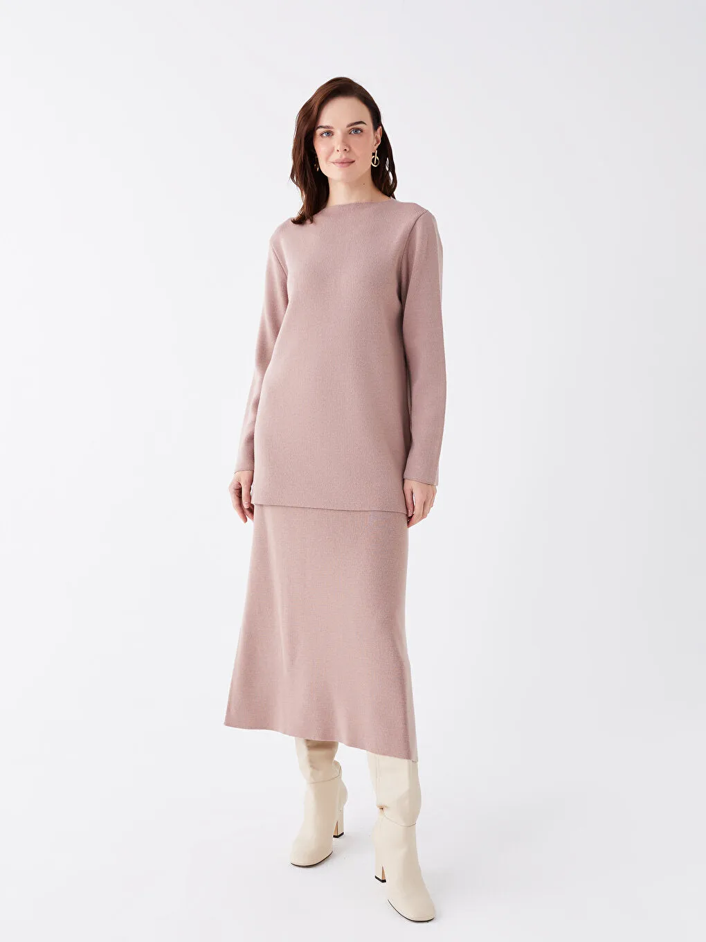 LC WAIKIKI Woman Waist Flat Knitwear Skirt