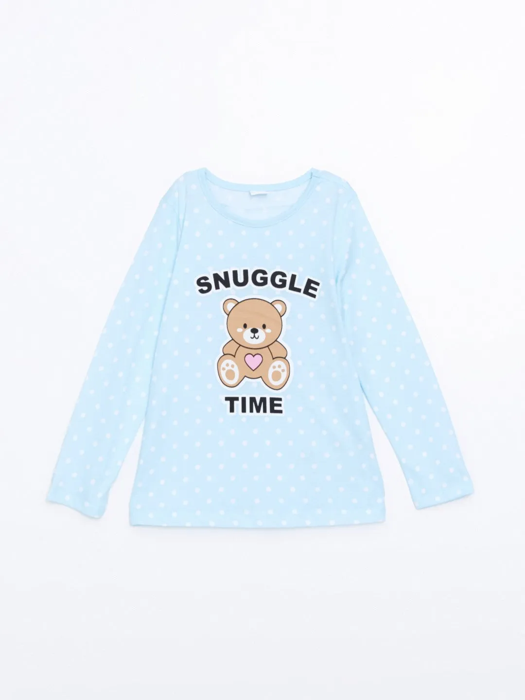 LCW Kids

Blue Printed Crew Neck Printed Girls Pajama Set