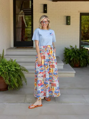 LILIANE PRINT SKIRT