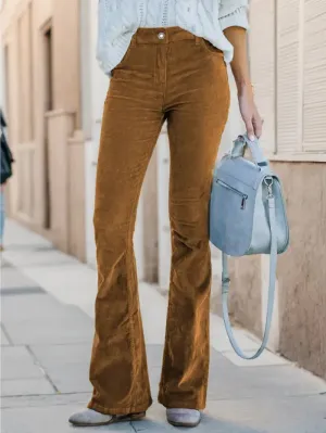 Linda | Casual Stylish Corduroy Pants