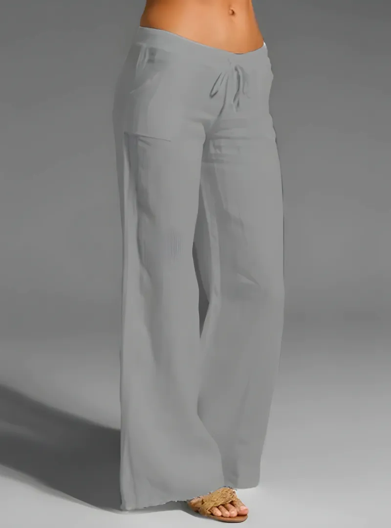 Linen Breeze™ | Women Linen Trousers | Lightweight Fabric, Breathable Design & Relaxed Fit