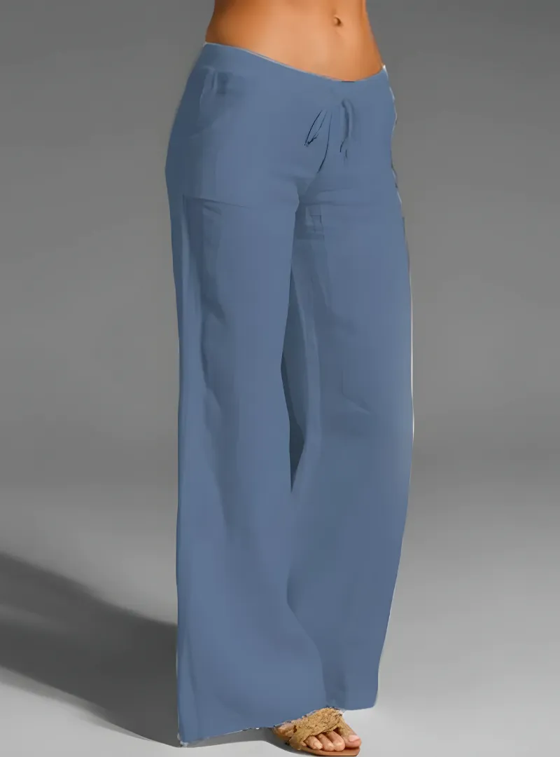 Linen Breeze™ | Women Linen Trousers | Lightweight Fabric, Breathable Design & Relaxed Fit