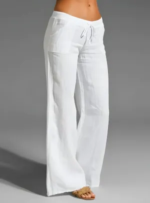 Linen Breeze™ | Women Linen Trousers | Lightweight Fabric, Breathable Design & Relaxed Fit