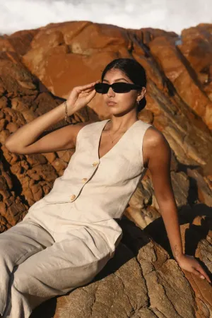 Linen Vest