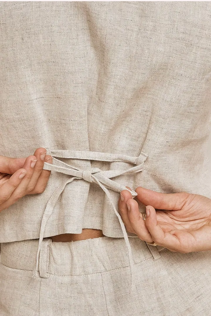Linen Vest