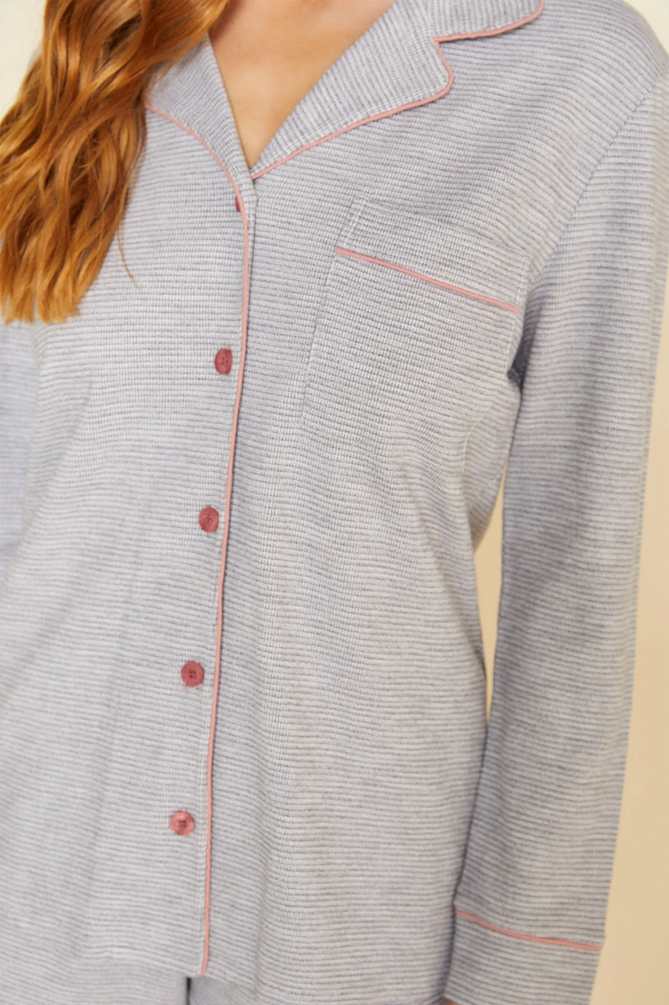 Long Sleeve Top & Boxer Pajamas