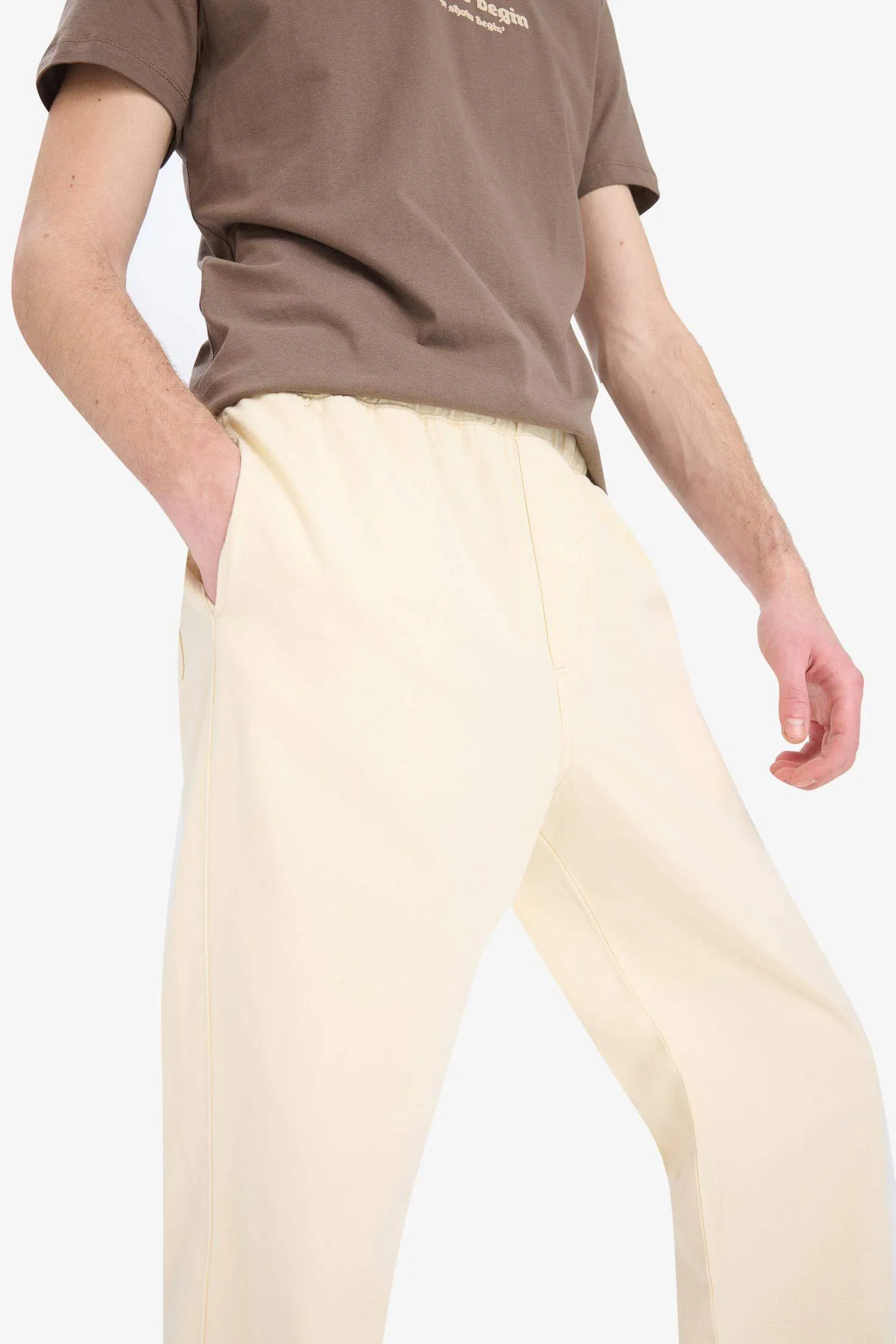 Loose Comfortable Fit Wide Leg Summer Linen Trousers