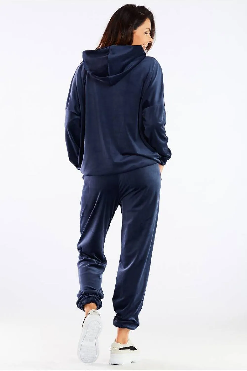 Luxurious Velour Relaxed Trousers
